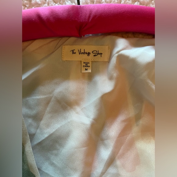 NWOT Long-Sleeved Cut-Out Romper (dress) by The Vintage Shop. Size Medium - Picture 9 of 10